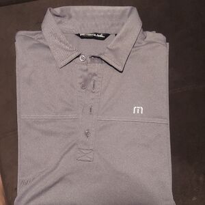 Travis Mathew Charcoal Polo Shirt